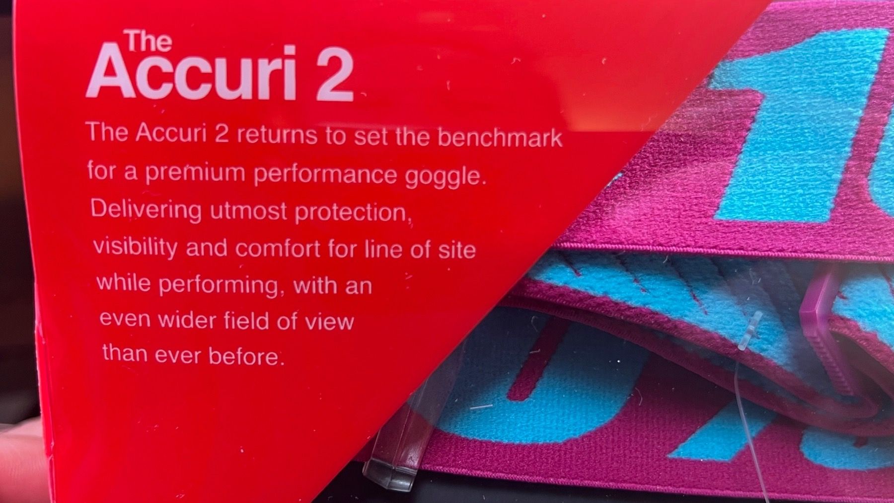 Occhiali & Lenti: 100% Skibrille, Goggle Accuri 2 Excelsior Mirror Blue Linse – Nuovo e nell'imballaggio originale da Tafers venduto da JP911 4