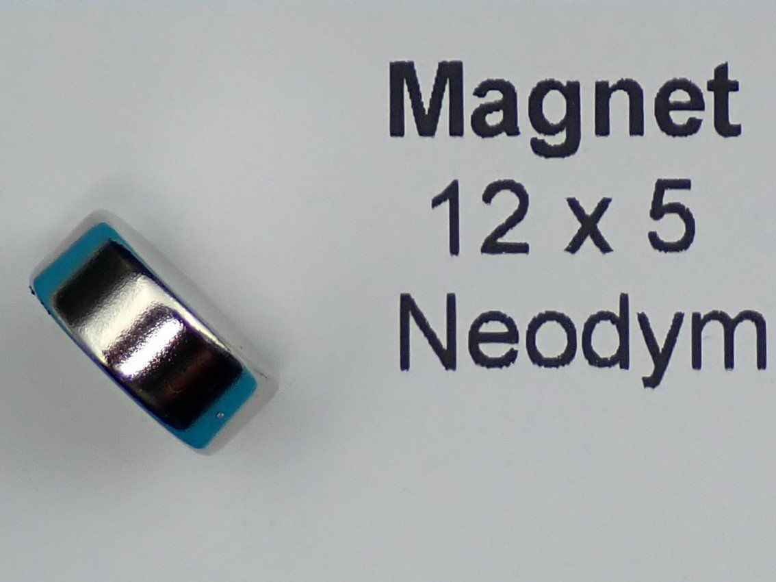 Calamite: Magnet Durchmesser 12mm x 5 mm Neodym – Nuovo e nell'imballaggio originale da Lömmenschwil venduto da ritalin01 1