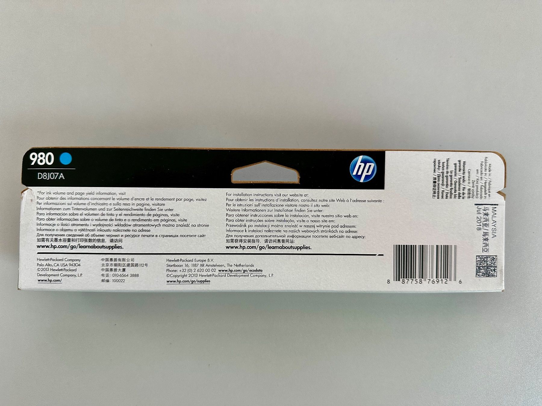 Hewlett Packard Cartucce per stampanti & toner: hp 980 druckerpatrone Blau (7.2018) – Nuovo e nell'imballaggio originale da Emmen venduto da Highlife_Technik 1