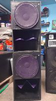 Soundsystem, caisson de basse, haut parleur
