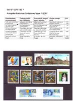 CH Briefmarken Ausgaben 2007