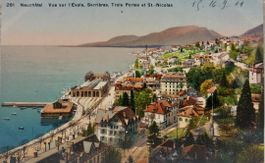 NEUCHÂTEL - l'Evole, Serrières, Trois Portes, St.-Nicolas