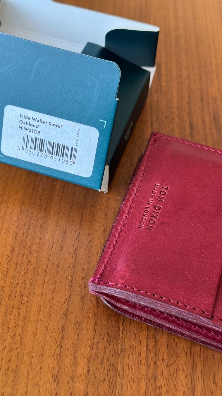 Portafogli: Tom Dixon Hide Wallet - Leather – Nuovo e nell'imballaggio originale da Fribourg venduto da SebDelCH 7