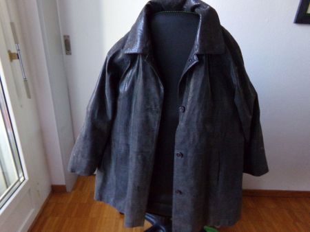 Damen Mantel schwarz   Gr. 40