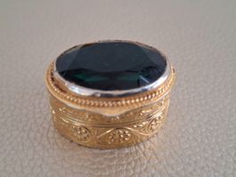 Magnifique pilulier ancien - 3.5 x 2.5 x 1.5 cm