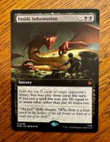 Extended Art Inside Information The Hobbit NM