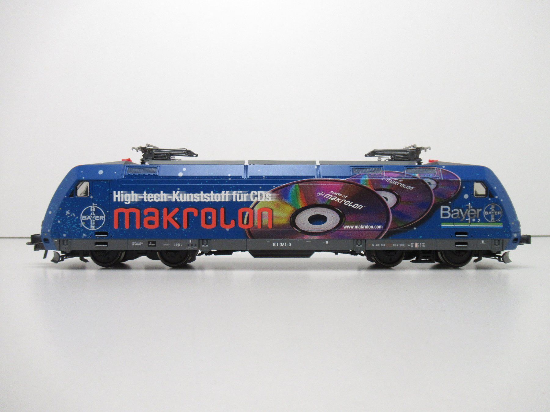 Roco Modelleisenbahnen: Roco 63724 E-Lok BR101 DB "Makrolon" Deutsche Bahn Digital – Gebraucht aus Basel von mhmarken 1