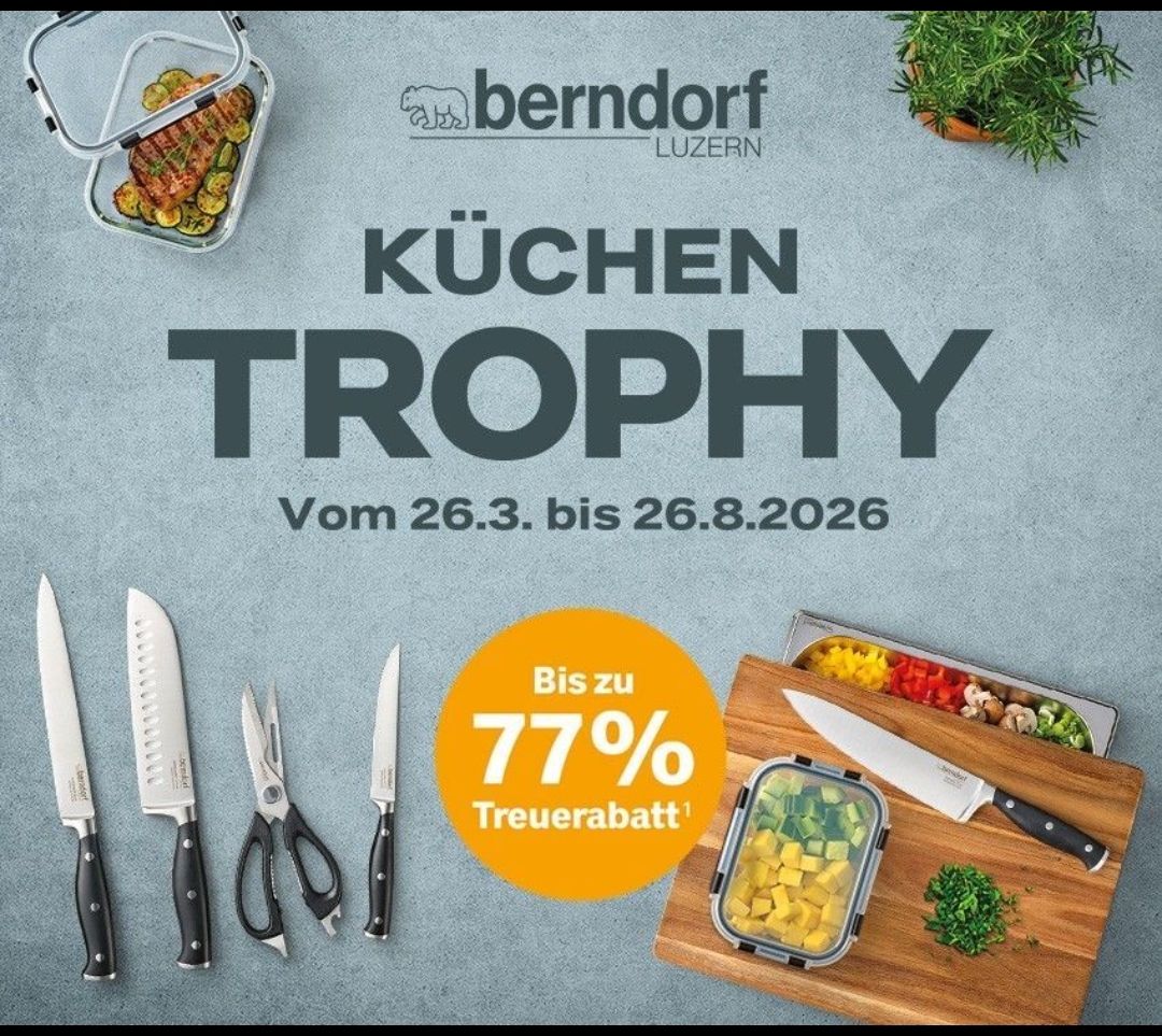 Coop Raccolte di bollini & punti: Coop Berndorf KÜCHEN TROPHY, 95 Märkli – Nuovo e nell'imballaggio originale da Buchrain venduto da Siro82