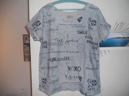 T-shirt 100% coton