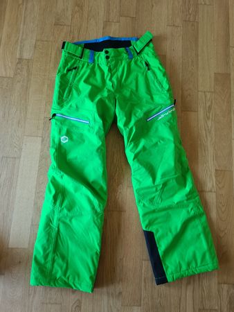 Skihose Albright Grösse M Neongrün 