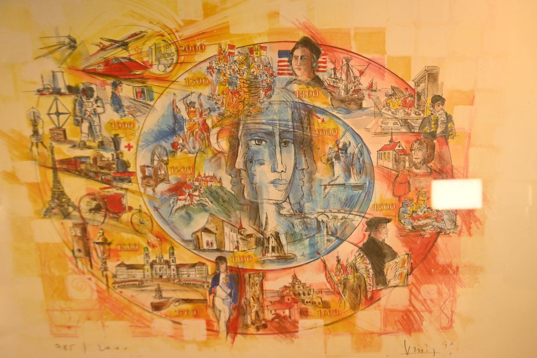 Posters & Illustrations: Millenium 2000 Bild – D'occasion à Winterthur par Wal532
