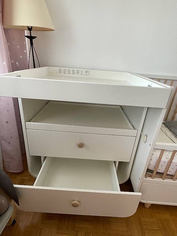 Ikea Letti: Lit évolutif + table à langer – Usato da Chêne-Bourg venduto da jac_22t7 2