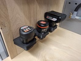 Akkuhalterung Bosch 12V Professional Werkstatt Akku Halter