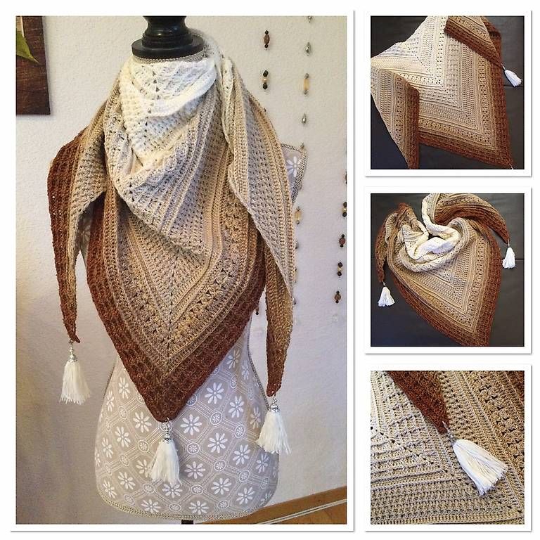 Foulards, Tücher & Schals: Tuch Rufina – Neu (gemäss Beschreibung) aus Neuhausen von Mandala65