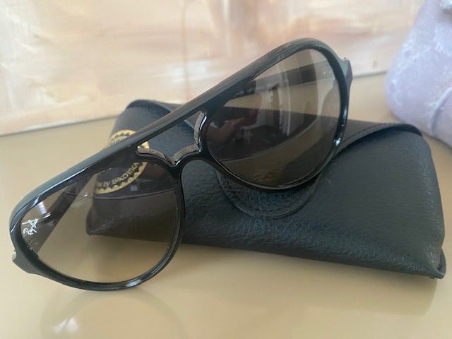 Ray-Ban Occhiali & Lenti: Ray Ban Sonnenbrille Aviator Schwarz – Usato da Sutz venduto da Perla73 1