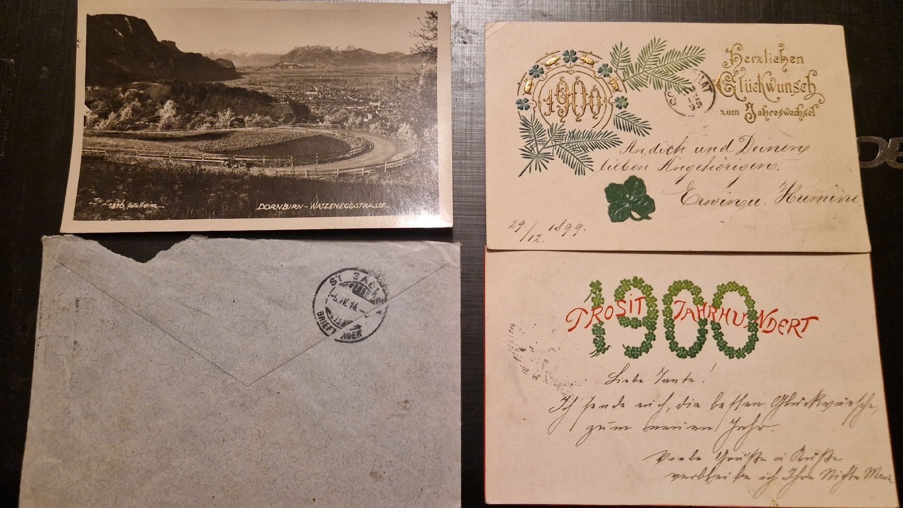 Tutti i francobolli: 19 "spezielle" PK u. Briefe ab 1899 – Usato da Wetzikon ZH venduto da Oldieslover 4