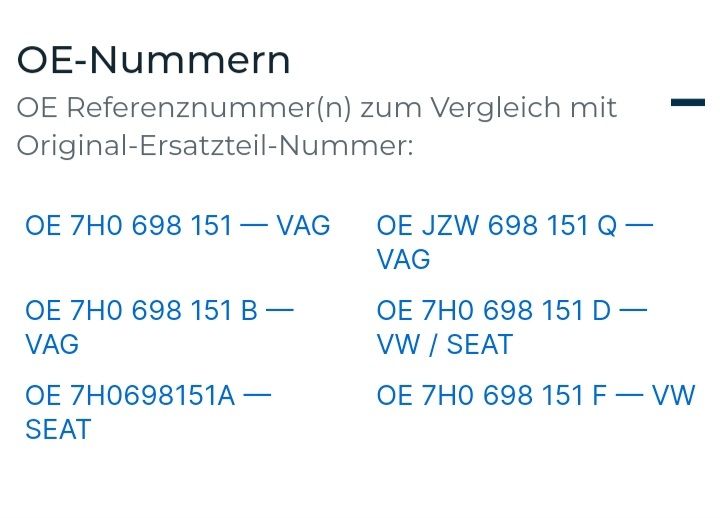 Volkswagen Tutti pezzi di ricambio auto: Bremsbeläge VW T5 / T6 – Nuovo e nell'imballaggio originale da Wolfenschiessen venduto da Theditradition 4