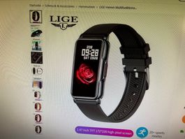 Smartwatch auch mit Blutdruckanzeige !