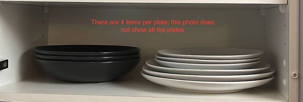 Ikea Set di piatti: 12-Piece IKEA Dinnerware Set: Plates & Deep Plates – Usato da St. Gallen venduto da ali_8g8q