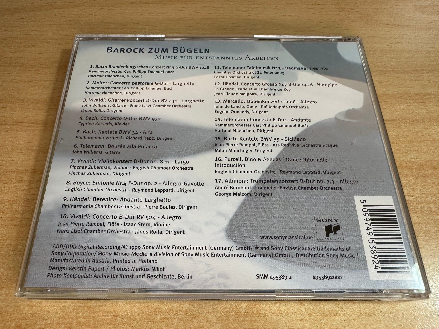 CD: G5 Barock Zum Bügeln – Usato da Rikon im Tösstal venduto da Alpenmutz 1
