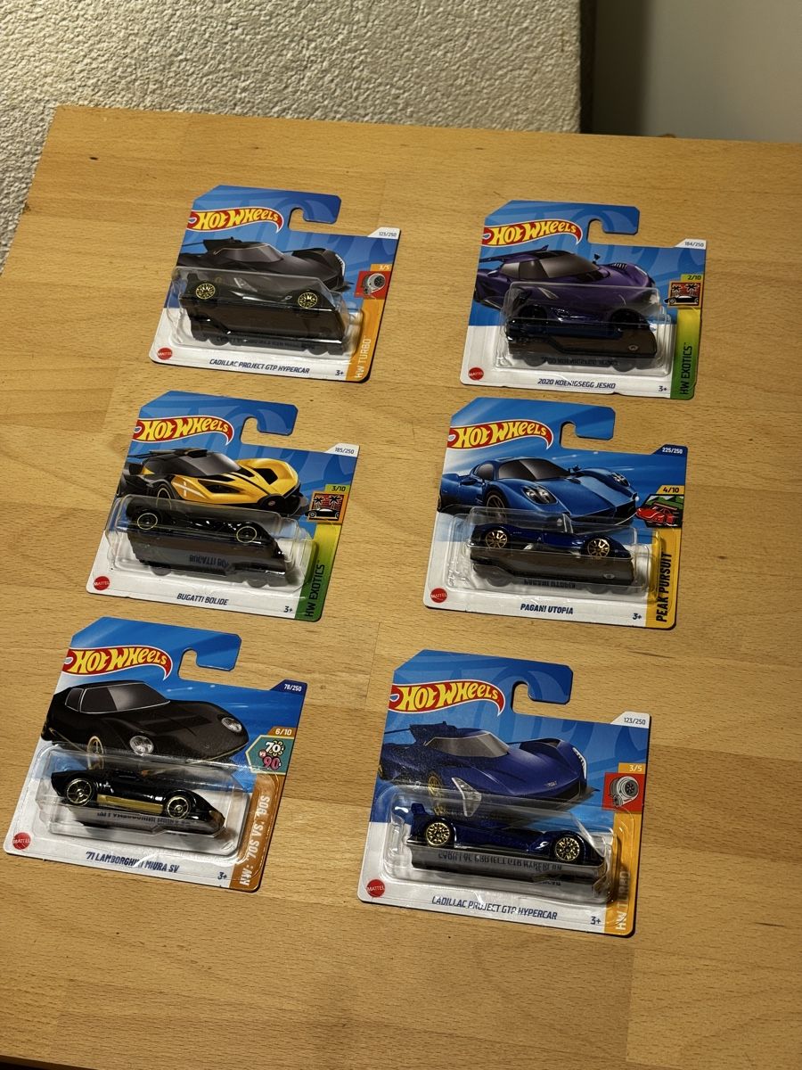 Hot Wheels Modellautos: Hotwheels- Hypercars – Neu und originalverpackt aus Stüsslingen von leo_nzh6