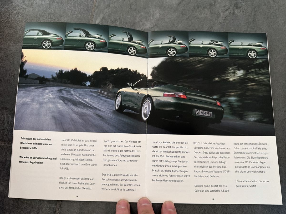 Porsche Documenti: Broschüre von Porsche: Die Modelle – Nuovo (secondo la descrizione) da Wolfwil venduto da Rolex1 3