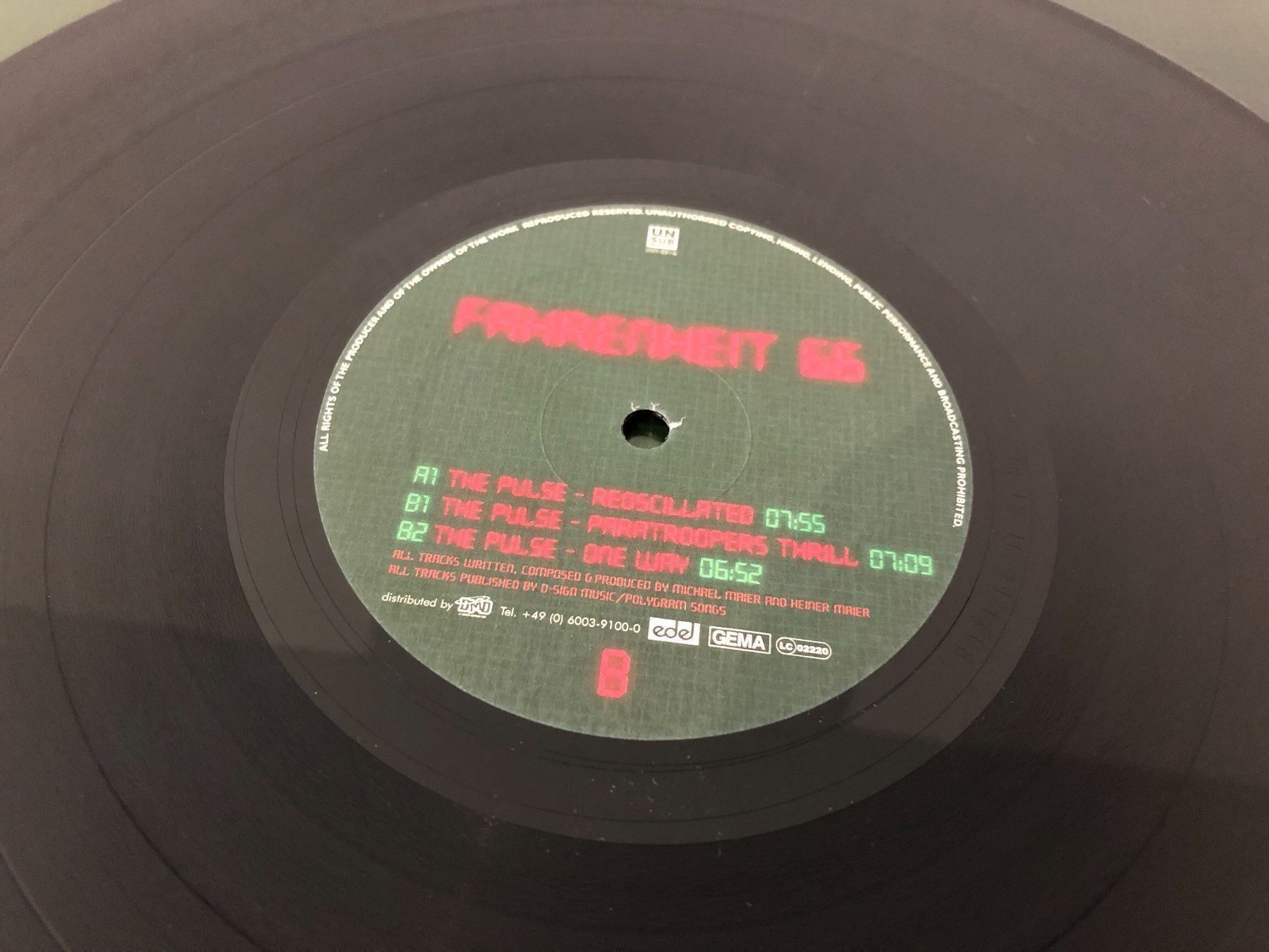 Vinyles: Fahrenheit 66-The Pulse 12“ Trance – D'occasion à Schübelbach par Klabauterli 3