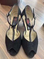 Tanzschuhe Paoul Diamant schwarz Wildleder