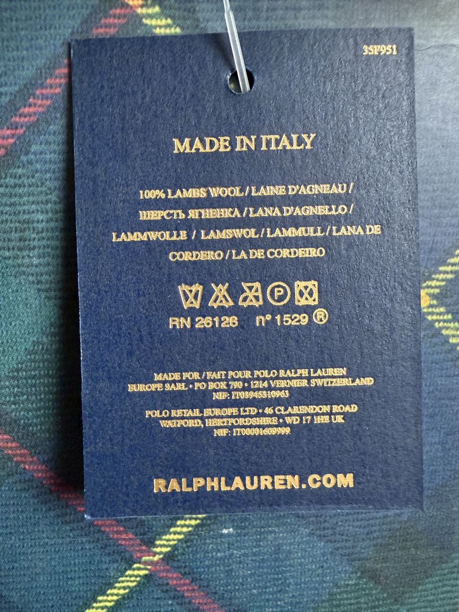 Ralph Lauren Foulard & Sciarpe: POLO RALPH LAUREN / NEW ! – Nuovo e nell'imballaggio originale da Biel/Bienne venduto da calumetlindien 2