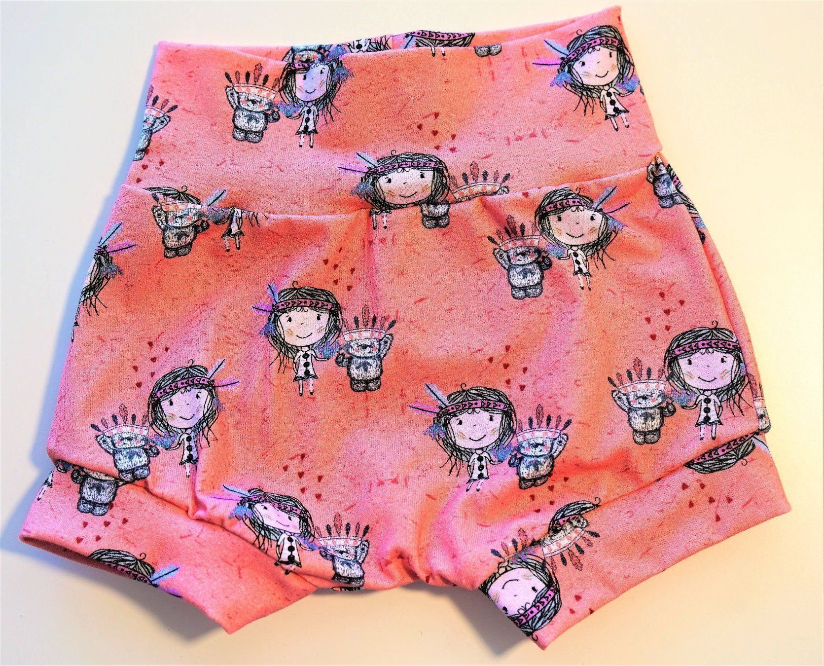 Pantaloni: Kurze Hose mit Mädchen/teddy 74/80 NEU – Nuovo e nell'imballaggio originale da Zürich venduto da sambaum