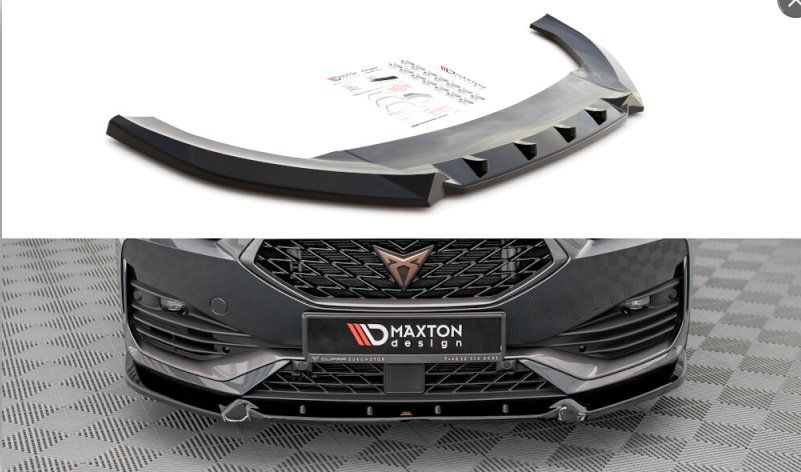 Tutti pezzi di ricambio auto: CUPRA LEON 04.2020 - 07.2024 - MAXTON CUP FRONT SPOILERLIPPE – Nuovo e nell'imballaggio originale da Obfelden venduto da all-trac