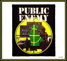 Aufnäher *Public Enemy* - Nr. 5523