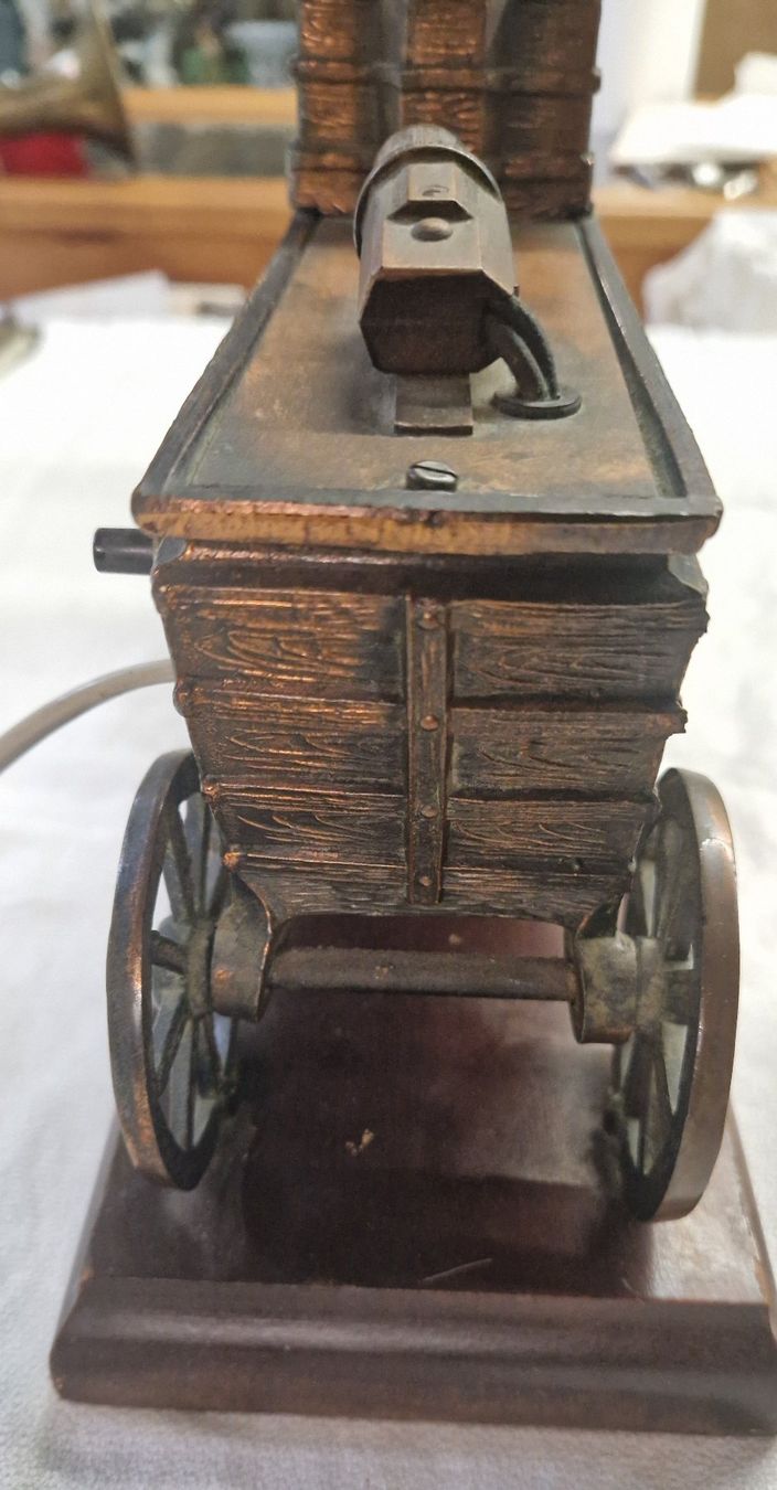 Lampen: WAGEN MIT PFERDEN UND LAMPE – Gebraucht aus Bilten von Mic2022 4