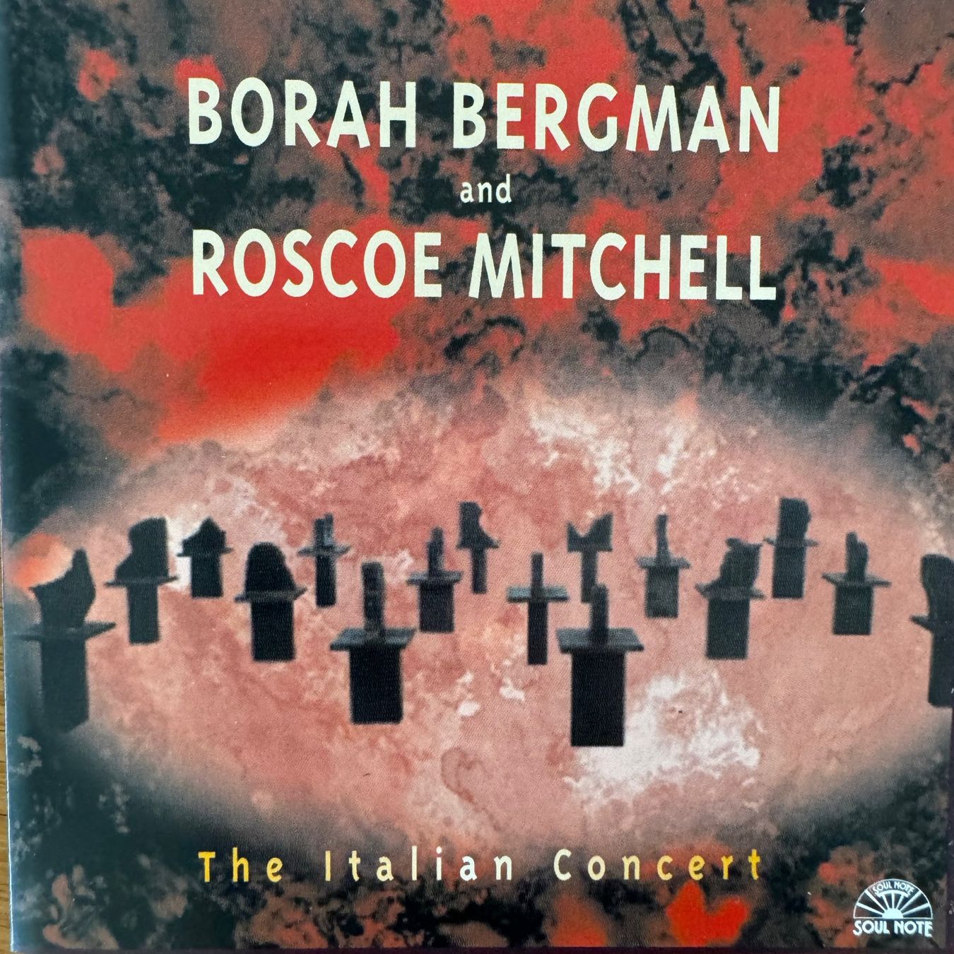 CDs: Borah Bergman - Roscoe Mitchell live (CD Soul Note) 1995 – Gebraucht aus Zug von Mirare9