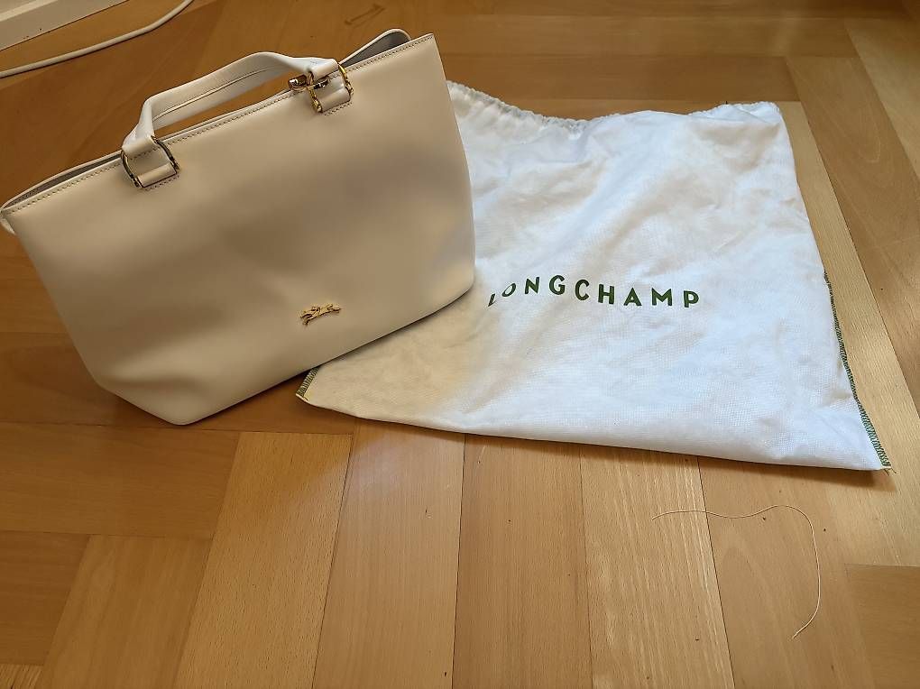 Longchamp Borse da donna: Longchamp-Tasche Honoré 404 M Weiss – Nuovo (secondo la descrizione) da Zürich venduto da michelle2805