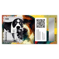 Crypto Stamp CHF 9.00+0.90 «Bella»