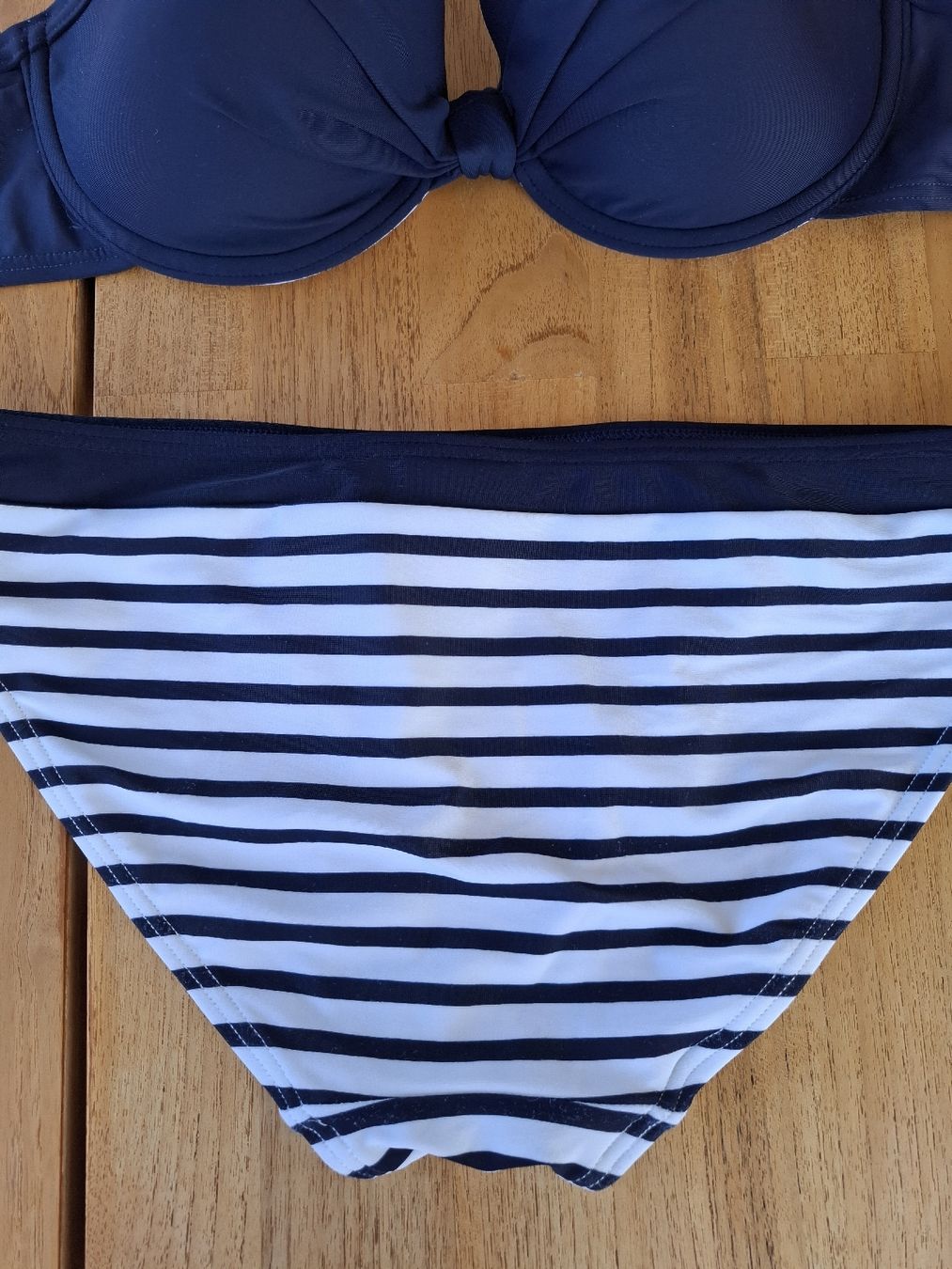 S.Oliver Costumi da bagno & Bikini: Bikini Venice Beach/s.Oliver gestreift Grösse 38C/ 40C – Usato da Wynigen venduto da biluna 2