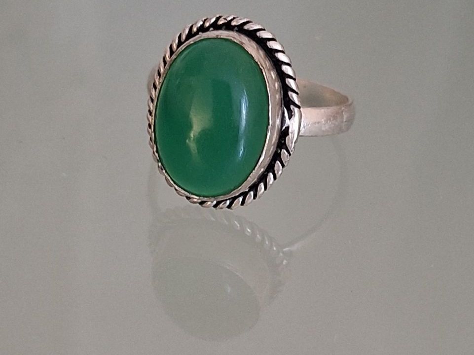 Ringe: SMARAGDRING SILBER 925. – Gebraucht aus Kerzers von ExpressoTerreno
