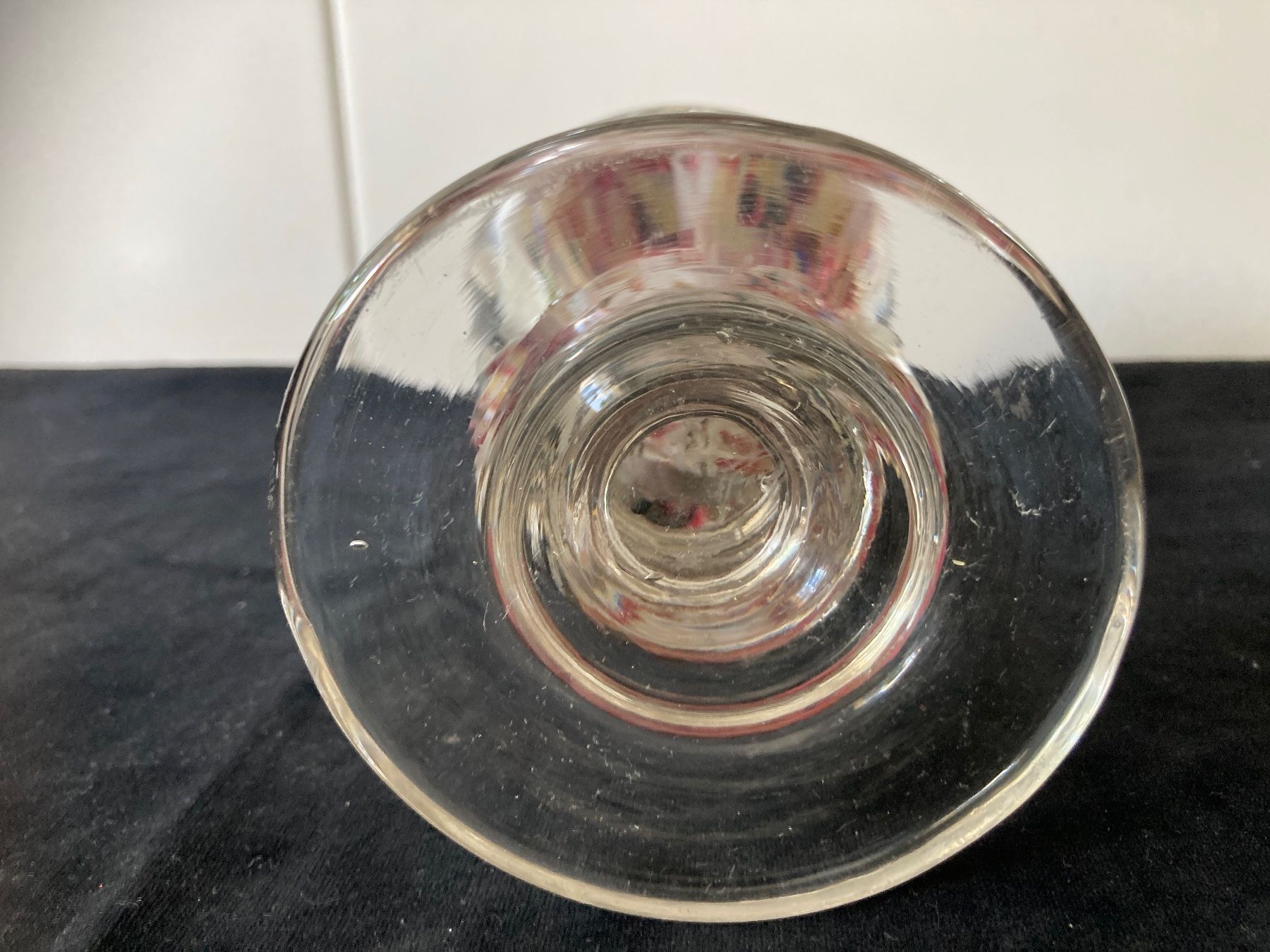 Statuette: Bunte Glaskugel auf Glassockel – Usato da Zürich venduto da Chaeffeler 3