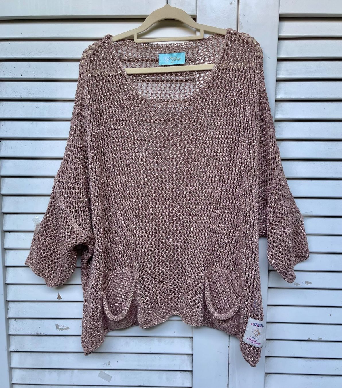 Maglioni & Felpe: Super lässiger  Häkel-Strick Pullover im Lagenlook! – Nuovo (secondo la descrizione) da Basel venduto da Tashina