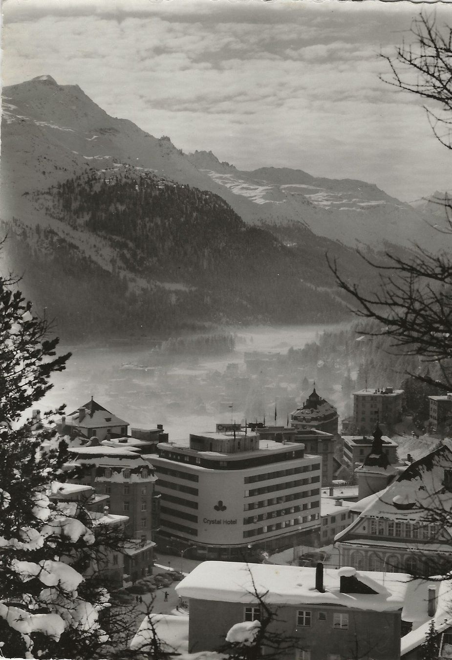 Cartoline postali: O. Rutz, Crystal Hotel, St. Moritz – Usato da Frauenfeld venduto da Merk52