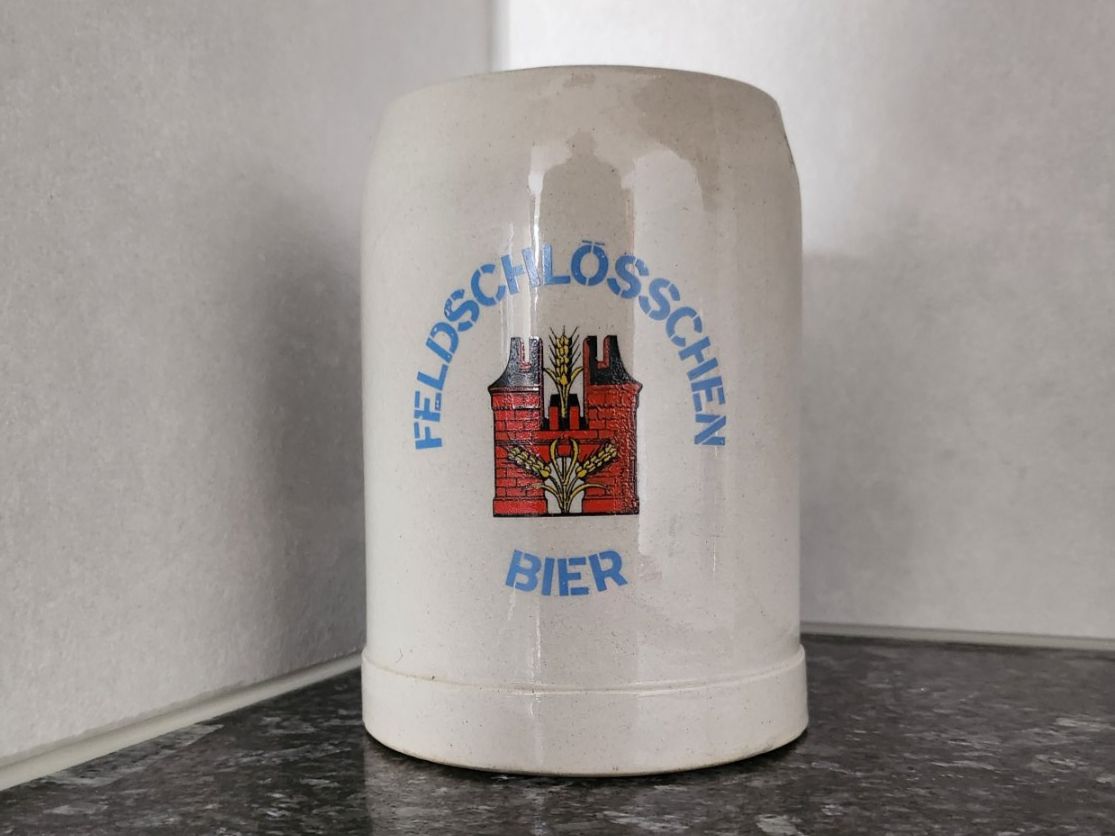 Bicchieri: Chope Feldschlösschen Bier – Usato da Sierre venduto da Lys1954