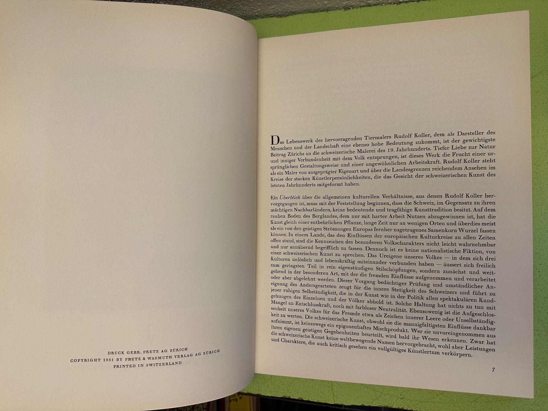 Libri: Marcel Fischer: Rudolf Koller 1828-1905 – Usato da Zürich venduto da allp 3