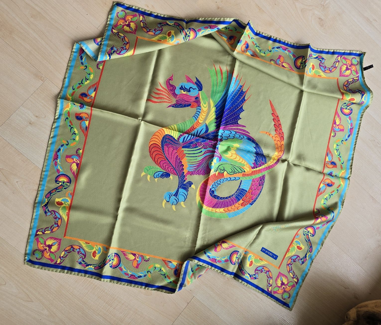 Foulard & Sciarpe: Foulard Schal Seide FREY Como – Nuovo e nell'imballaggio originale da Zofingen venduto da Migiskau 1