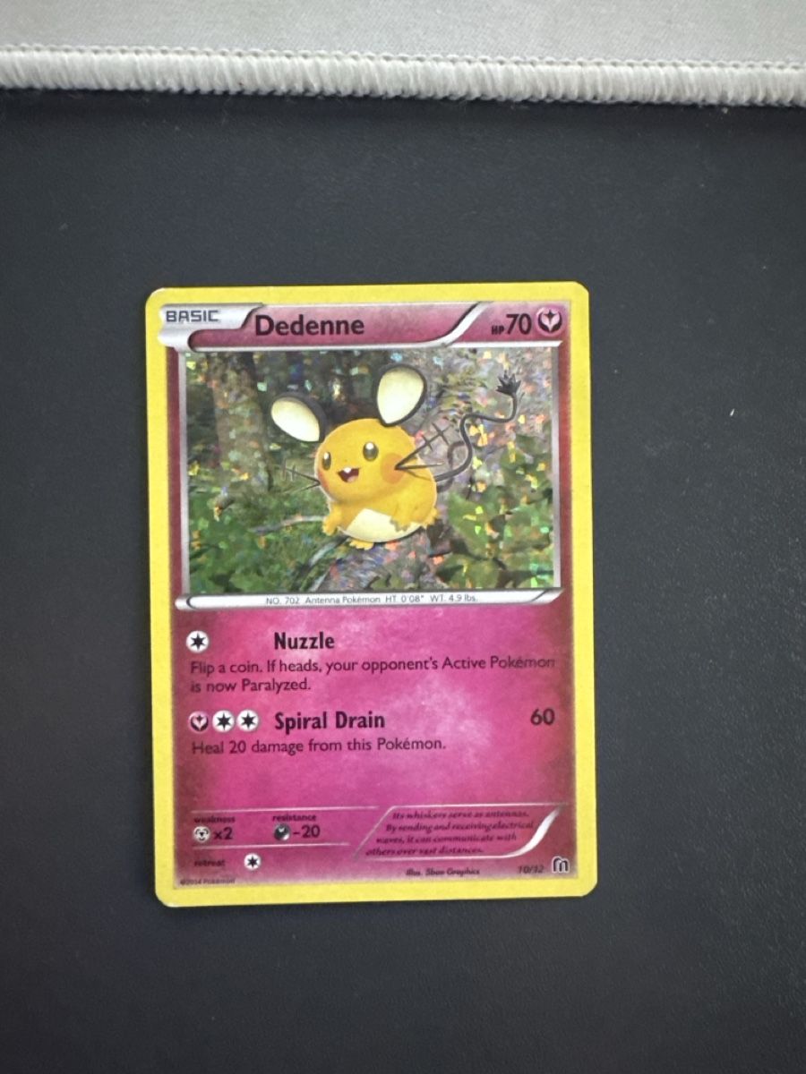 Pokémon Carte collezionabili: Dedenne McDonnald anglais 2014  – Usato da Ecublens  VD venduto da Goopecev