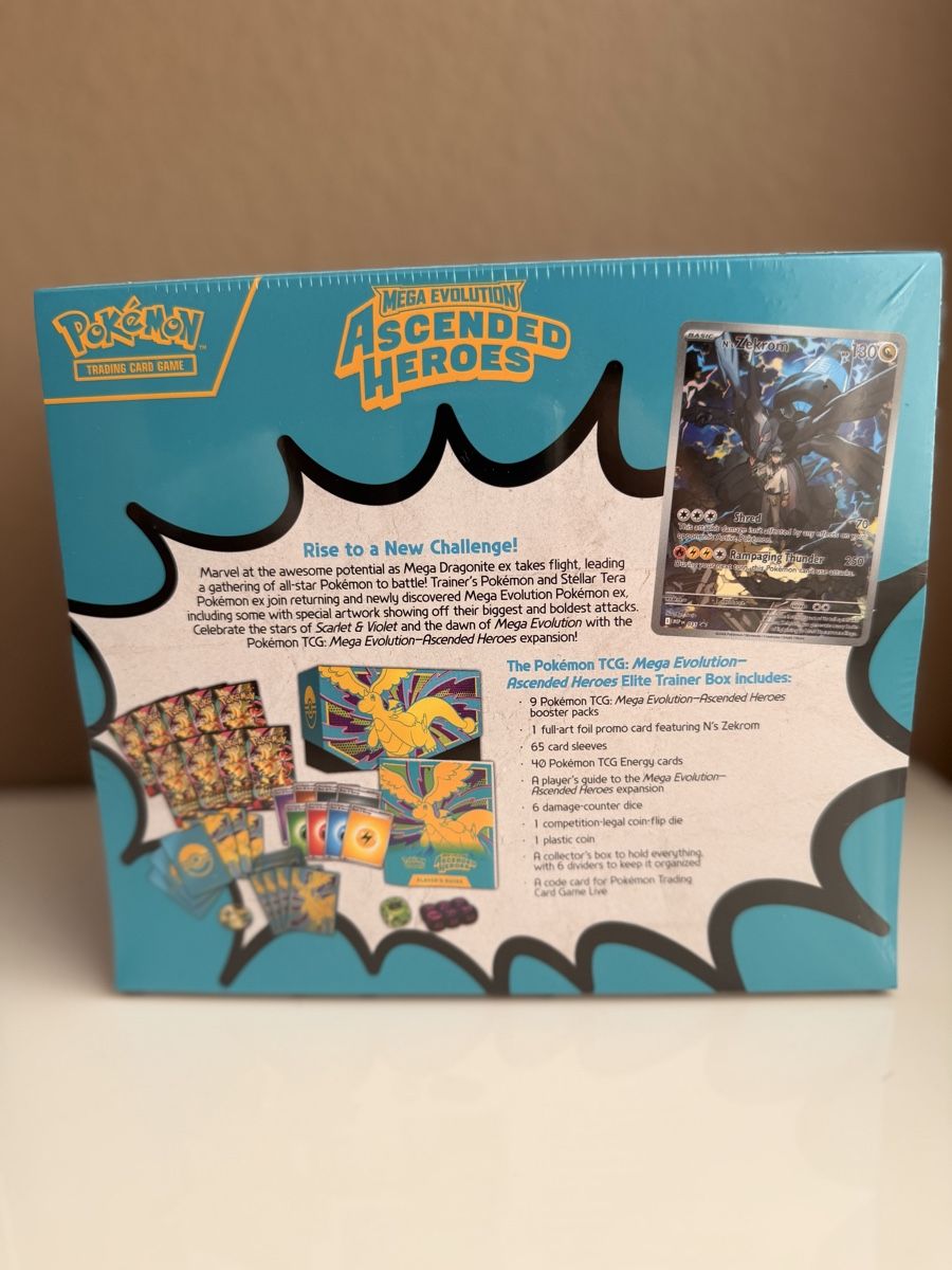 Pokémon Carte collezionabili: Ascended Heroes ETB, sealed (EN) – Nuovo e nell'imballaggio originale da Zürich venduto da Al_23_CH 1