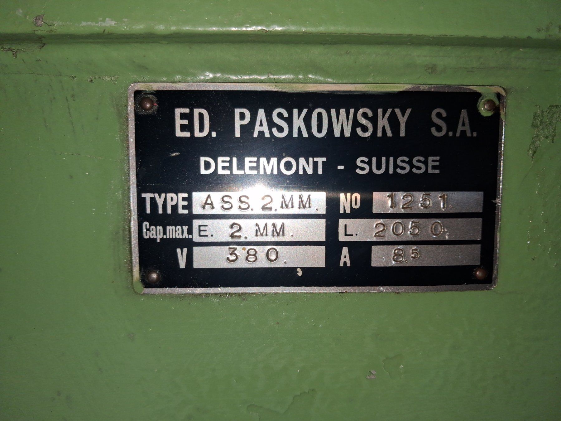Toutes les machines: Tafelschere Blechschere – D'occasion à Herrenschwanden par dha02 4