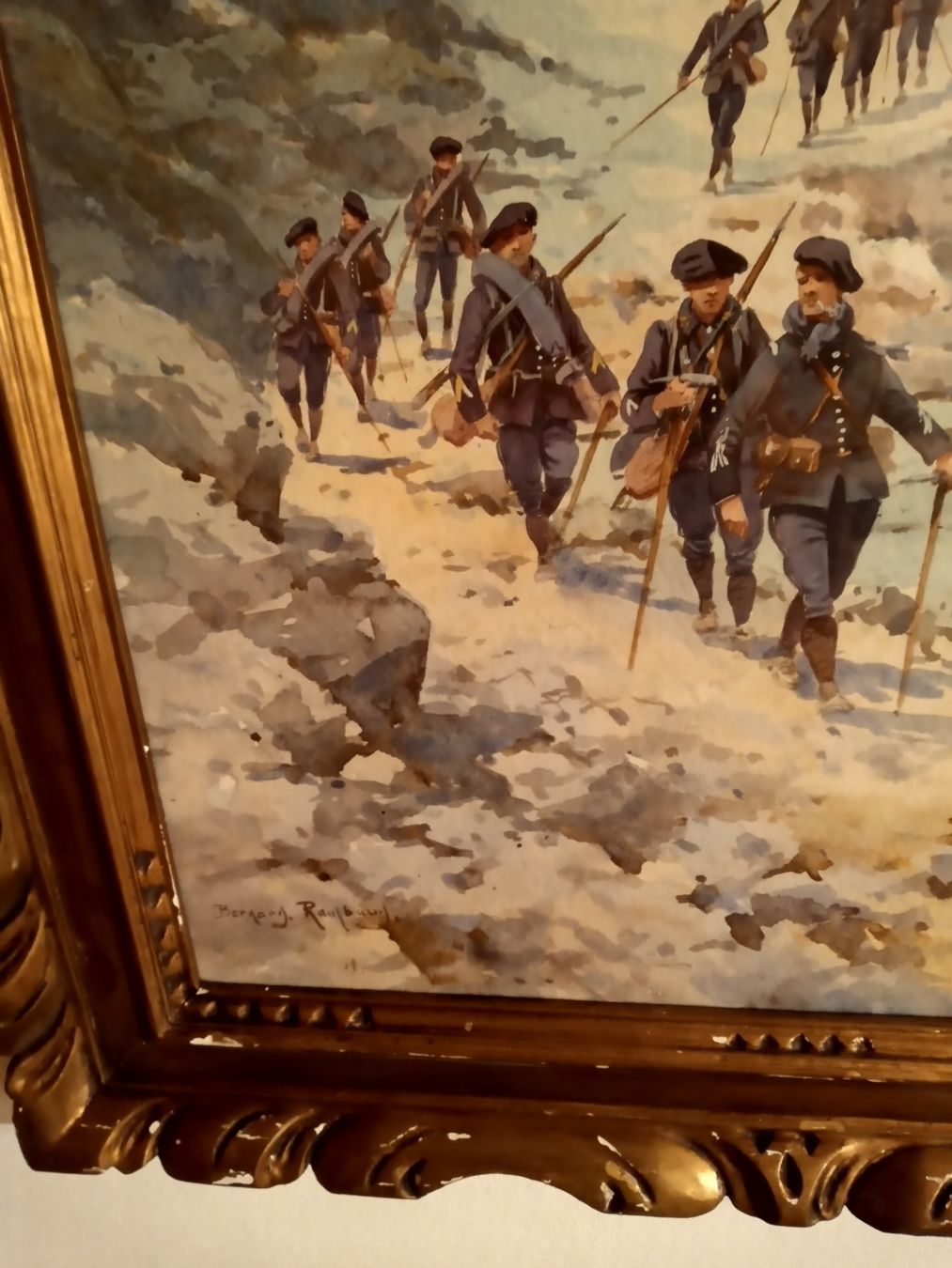 Dipinti: Aquarell Bernard Rambaud – Usato da Prez-vers-Siviriez venduto da Monija70 7