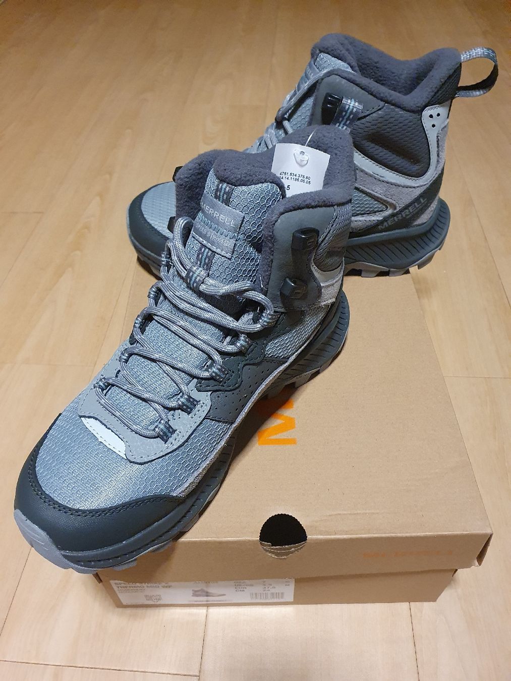 Merrell Scarpe da donna: NEU Merrell Wanderschuhe Gr. 37.5 Speed Strike 2 Thermo – Nuovo e nell'imballaggio originale da Val D Illiez venduto da SnowRoof 2