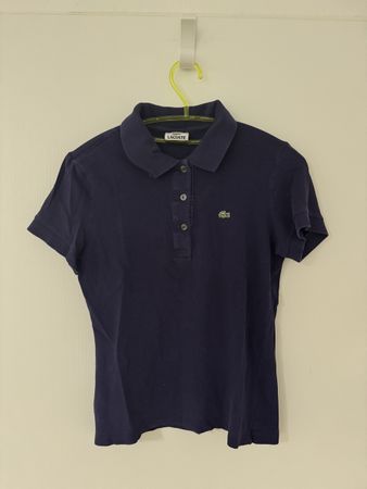 Lacoste Poloshirt Damen, Dunkelblau, Grösse 38, oryginal